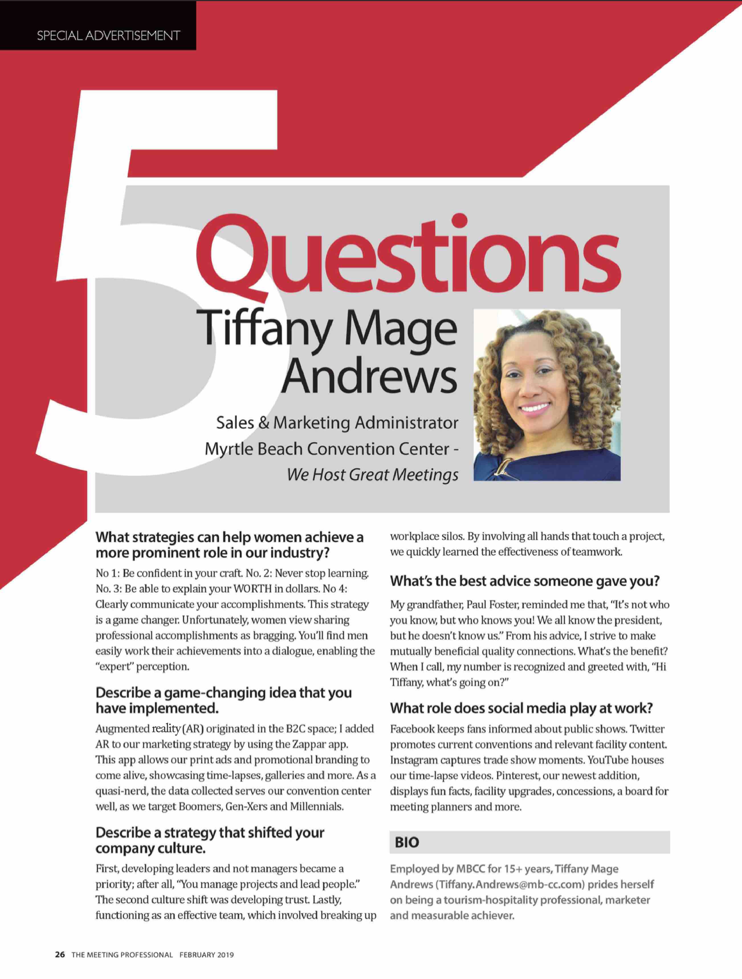 Tiffany Andrews MPI article